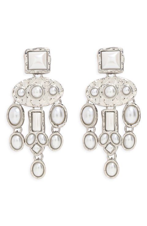 Dusk Statement Drop Earrings