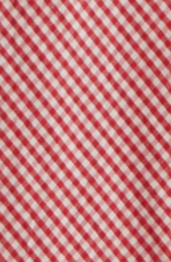 Nicolette Gingham Puff Sleeve Cotton Sundress