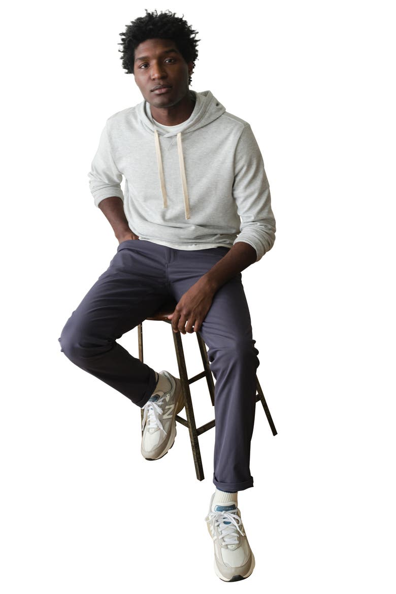 The Five-Pocket Undercover Slim Straight Leg Tech Pants, Alternate, color, INDIA INK
