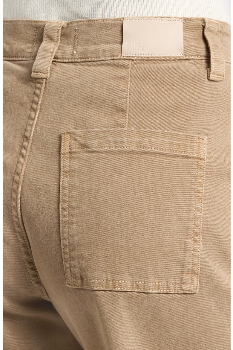 Cameron High Waist Ankle Wide Leg Utility Jeans, Alternate, color, VINTAGE CAMEL TAN