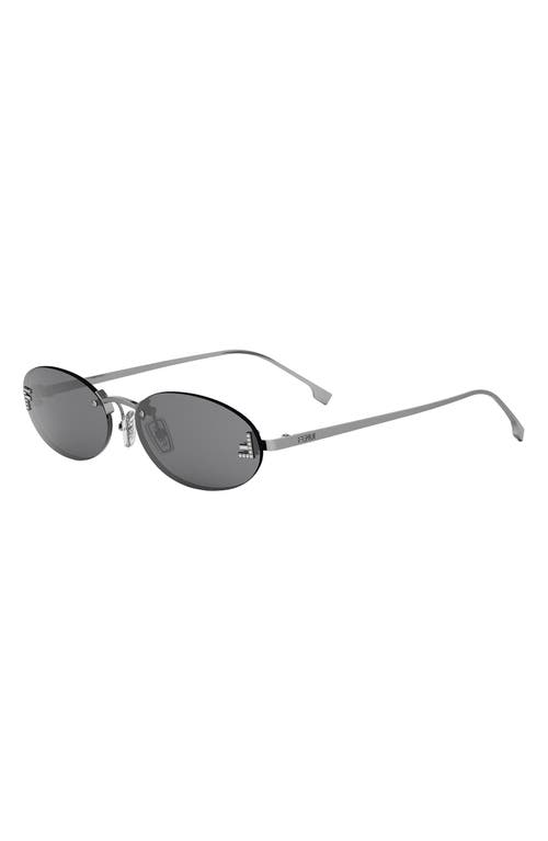 Fendi ' First 54mm Oval Sunglasses