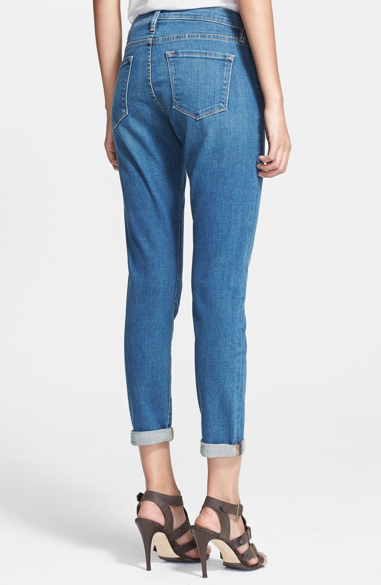 FRAME Denim 'Le Garcon' Slim Cuffed Jeans, Alternate, color, 