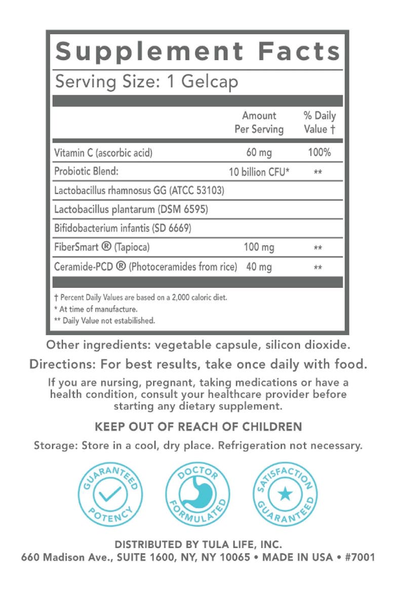 Daily Probiotic + Skin Health Complex Dietary Supplement, Alternate, color, NO COLOR
