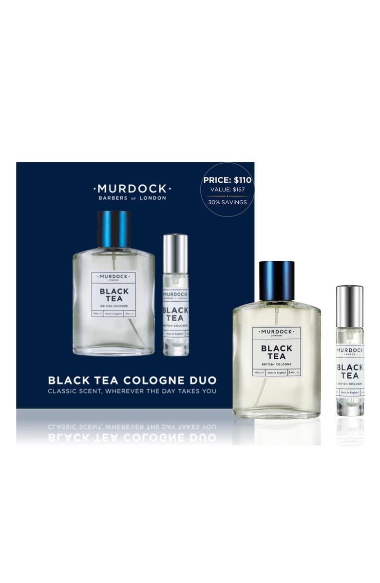 Murdock London Black Tea Cologne Duo $157 Value, Main, color,