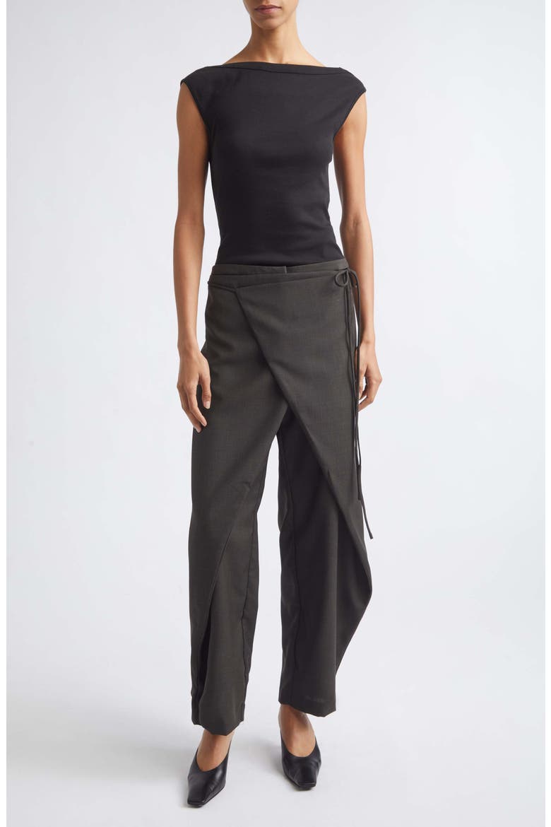 Organic Cotton Ballerina Top, Alternate, color, JET BLACK