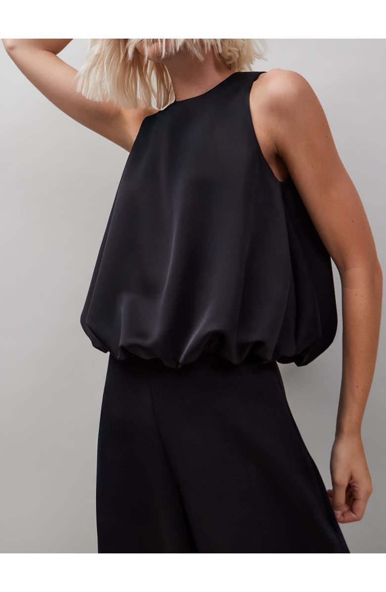 Ro&Zo Sleeveless Bubble Hem Top, Alternate, color,