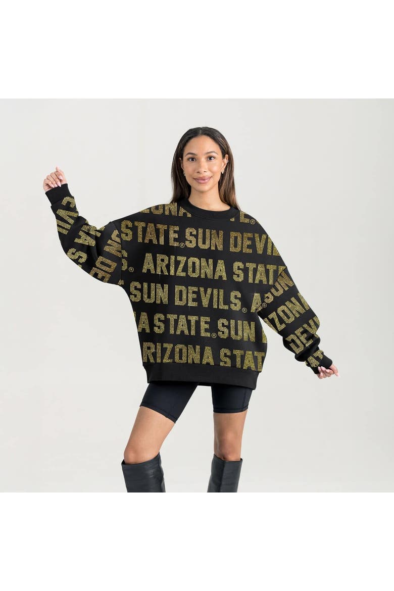 Women's Gameday Couture  Black Arizona State Sun Devils Hype Era Sweatshirt, Alternate, color, Black