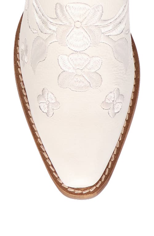 Dingo Sweetheart Western Boot In White