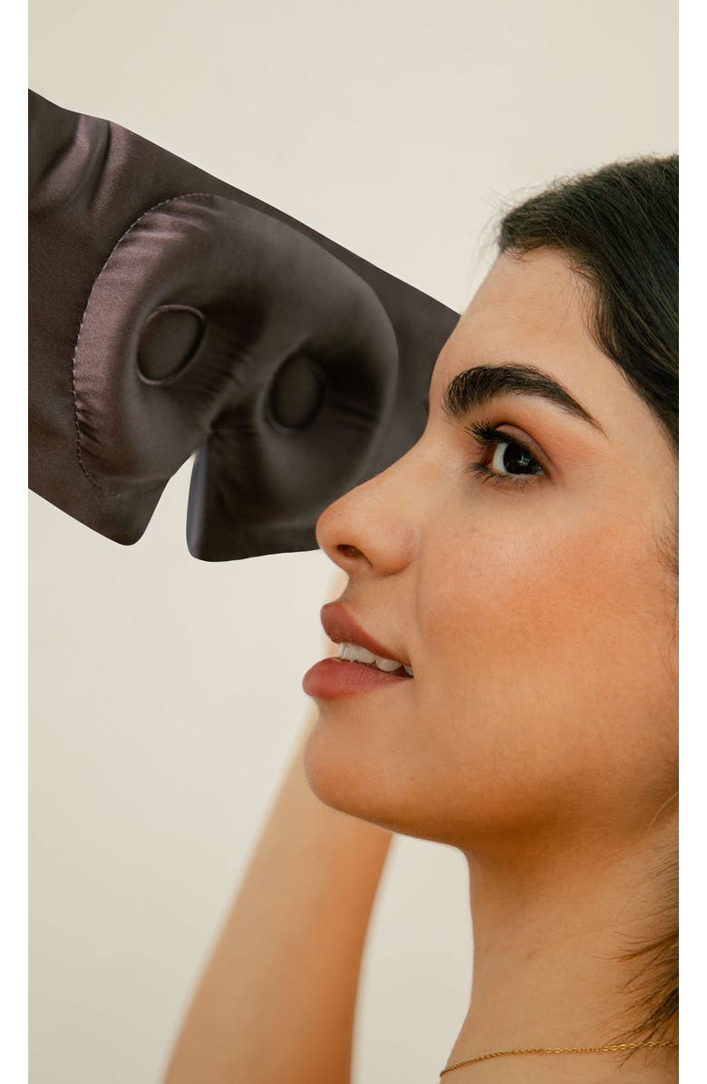 Drowsy Sleep Co. Eyelash Protecting Sleep Mask, Alternate, color, Moonlight Shadow