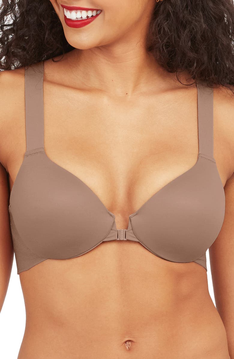 SPANX<sup>®</sup> SPANXsmooth<sup>™</sup> Bra-llelujah!<sup>®</sup> Underwire Lightly Lined Full Coverage Bra, Main, color, Cafe Au Lait