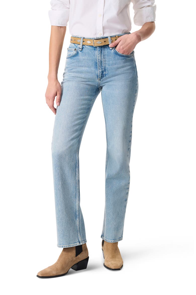 Harlow Straight Leg Jeans, Main, color, DELANCEY