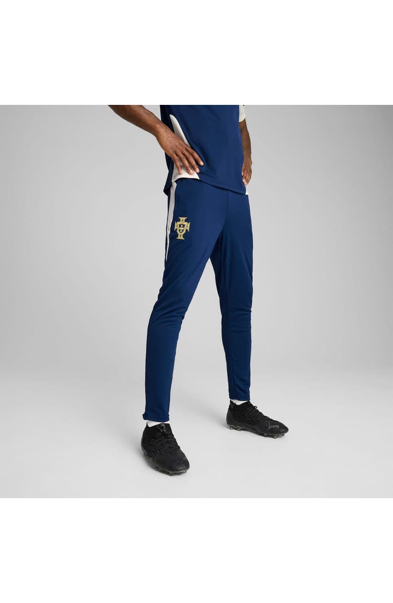 PUMA Men's Puma Blue Portugal National Team 2025 Training Pants, Alternate, color,