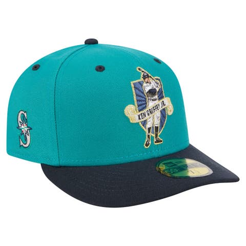 Men's New Era Ken Griffey Jr. Aqua Seattle Mariners 59FIFTY Fitted Hat