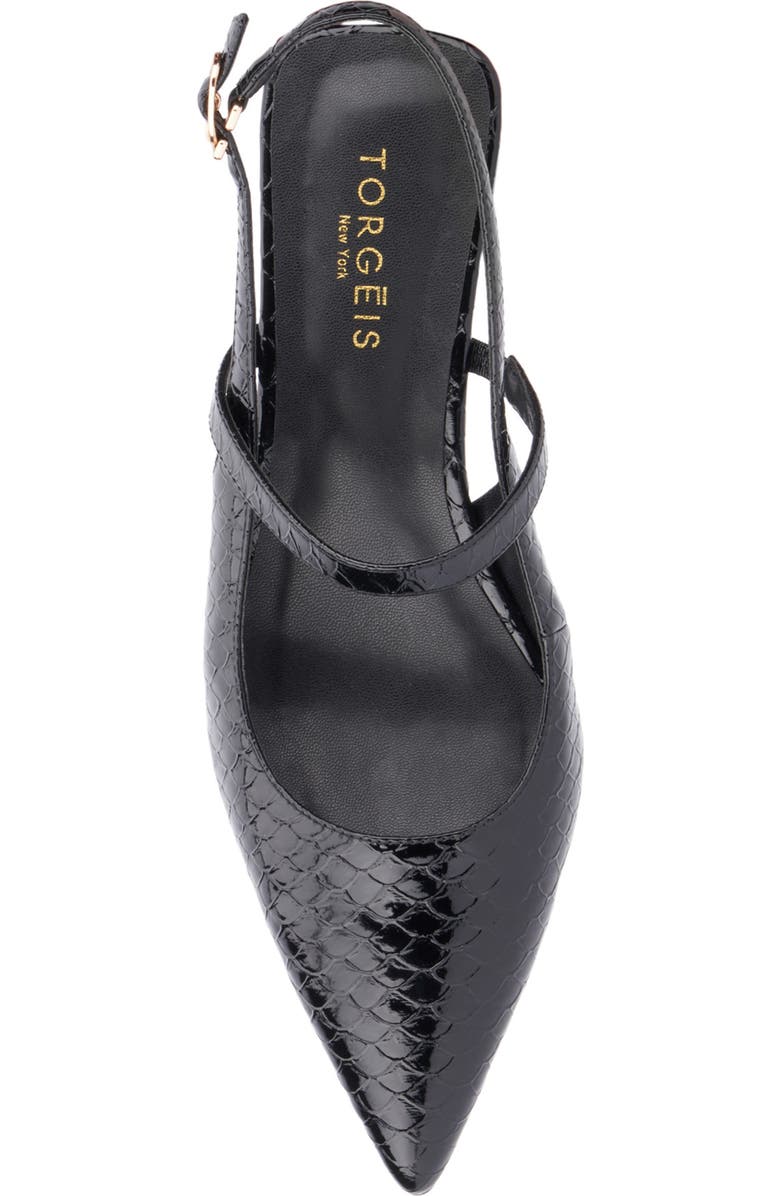 TORGEIS Oria Embossed Slingback Pump, Alternate, color,