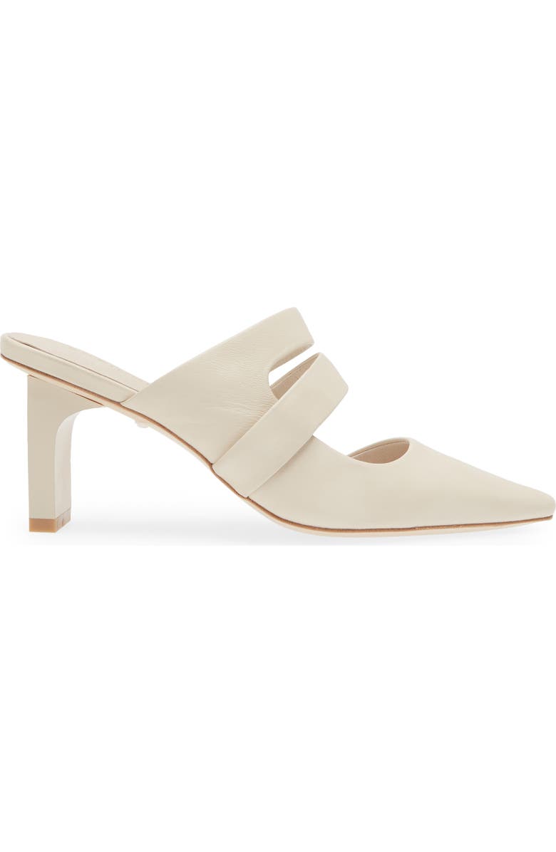 KOKO + PALENKI Century Pointed Toe Mule, Alternate, color, Beige Leather