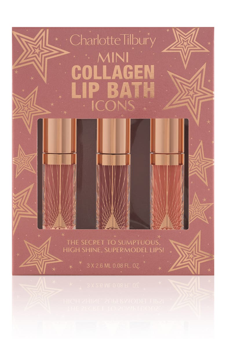 Mini Collagen Lip Bath Lip Gloss (Nordstrom Exclusive), Main, color, NO COLOR