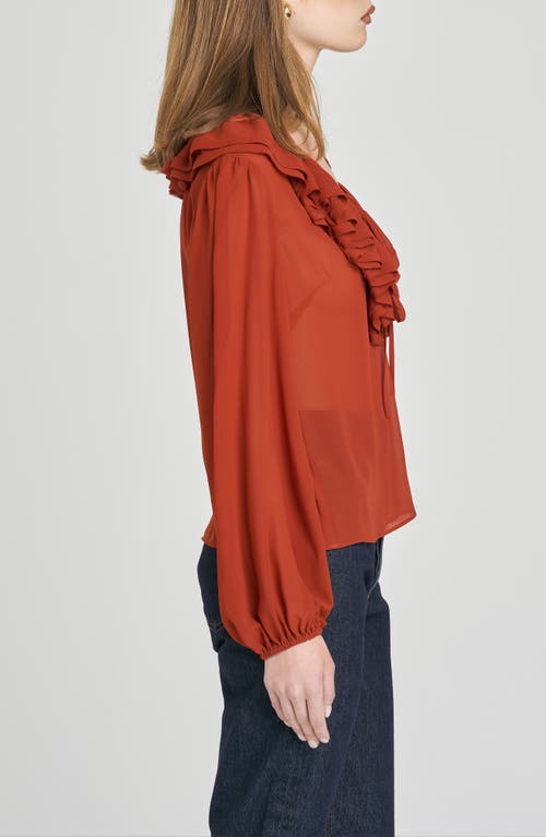 Wayf Agnes Ruffle Top