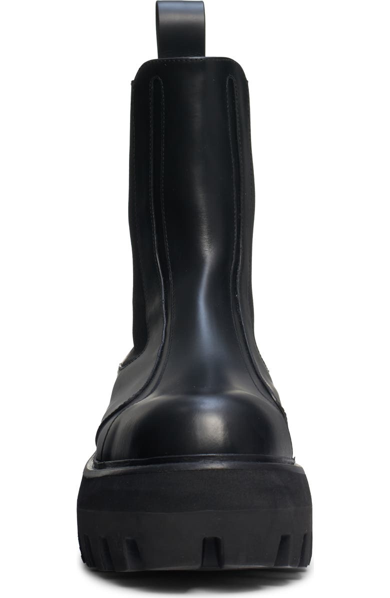 McQueen Sofa Hi Platform Chelsea Boot, Alternate, color, Black