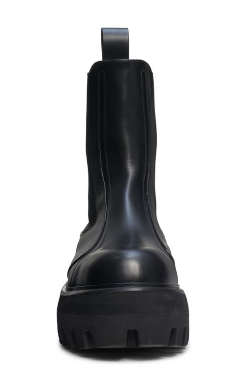 Alexander Mcqueen Leather Boots In Black