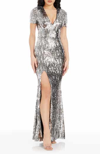 Dress the Population Karla Sequin Mermaid Gown
