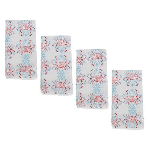 King Crab Napkins - Set of 4