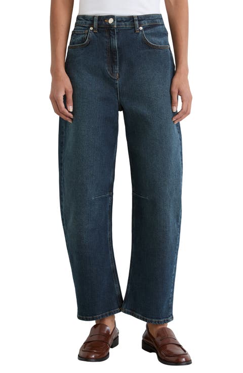Levitt Mid Rise Straight Leg Jeans