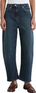 Reiss Levitt High Waist Barrel Leg Jeans