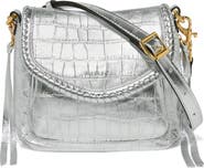 AIMEE All for Love Genuine Calf Hair & Leather Mini Crossbody Bag