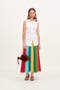 selected Vibrant Multi Stripe