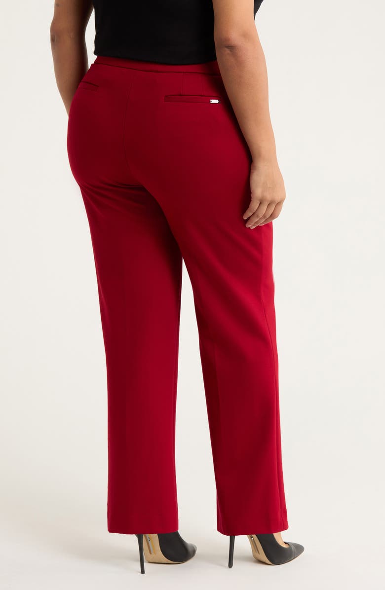 Anne Klein Slash Pocket Pants, Alternate, color, Titan Red
