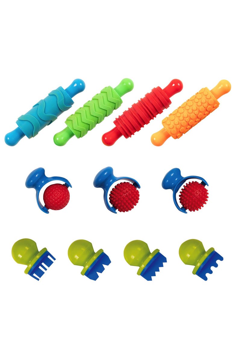Kaplan Early Learning Company Creative Paint and Dough Design Tools, Main, color, Multicolor