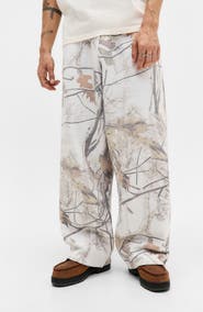 BDG Urban Outfitters Camo Wide Leg Sweatpants