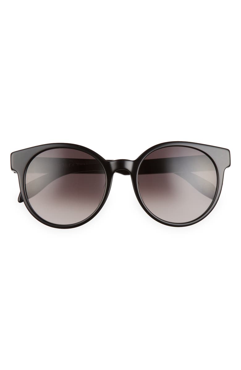 McQueen Alexander McQueen 55mm Round Sunglasses, Main, color, 