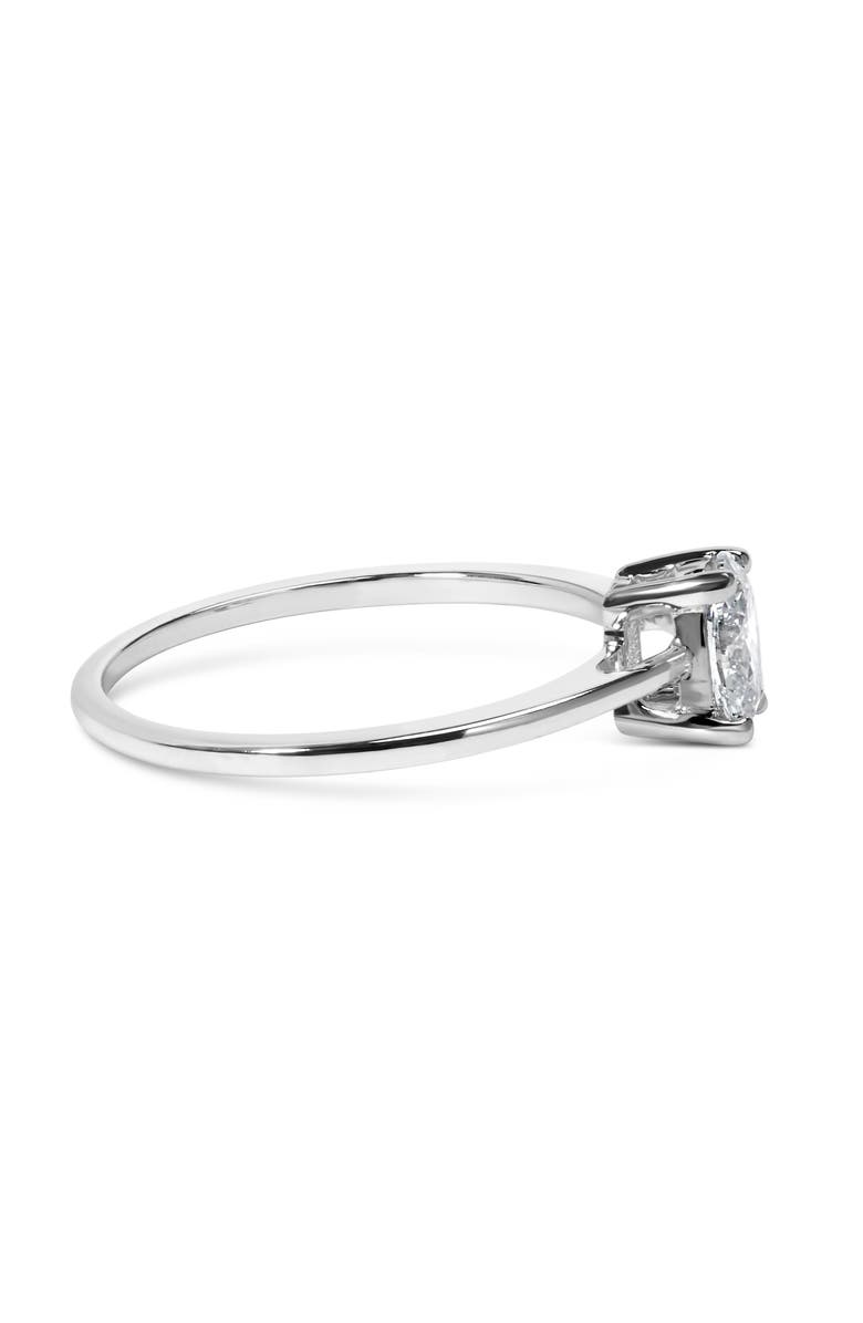 Haus of Brilliance 14K White Gold 1/2 Cttw Lab Grown Diamond Engagement Ring, Alternate, color, White