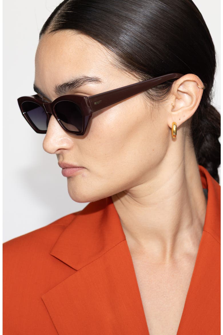 The Spector Sunglasses, Alternate, color, Chocolate