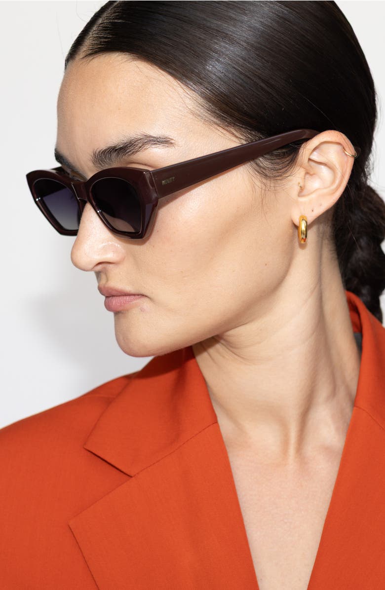 Reality Eyewear The Spector Sunglasses, Alternate, color, Chocolate