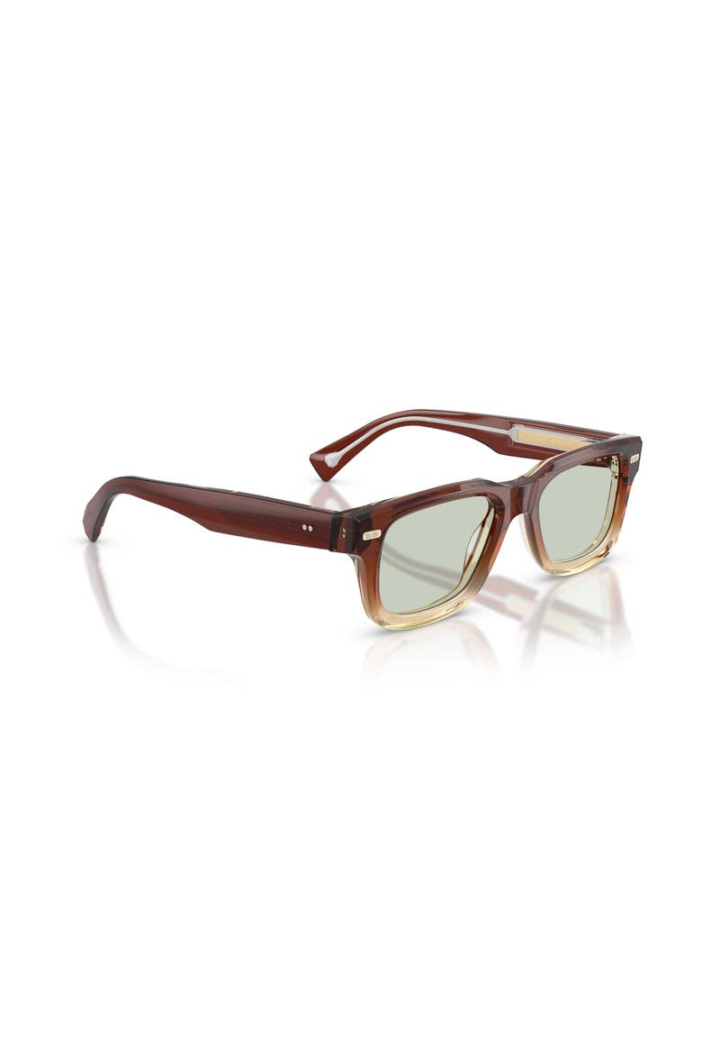 51mm Rectangle optical glasses, Alternate, color, Red