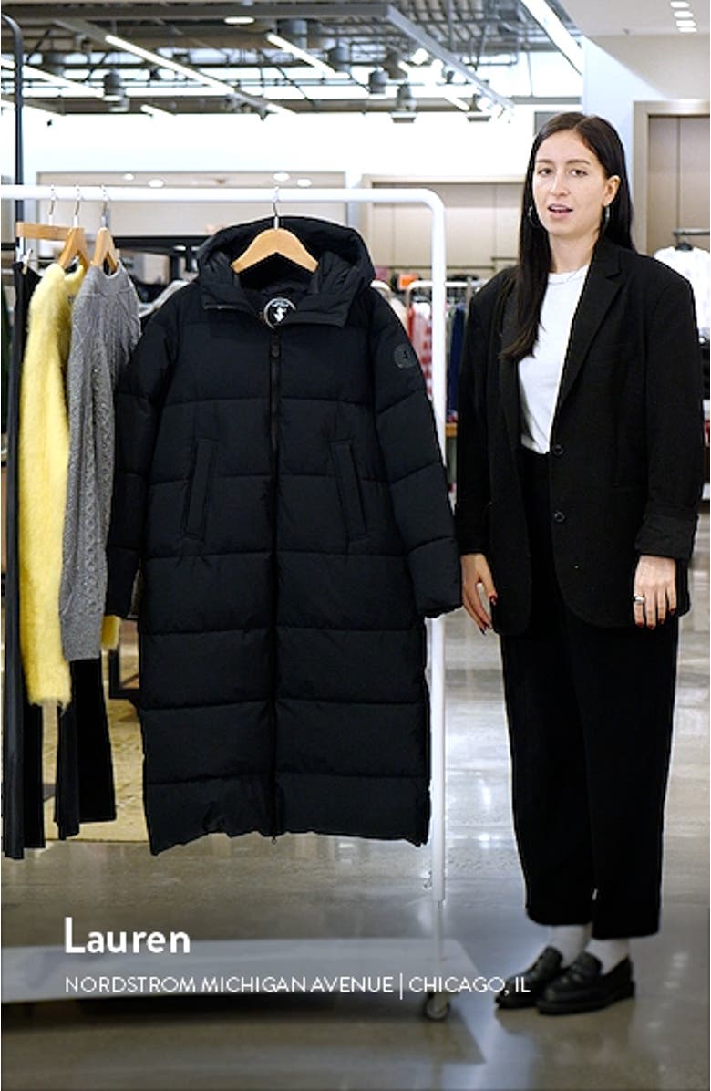 Missy Water Repellent Hooded Coat, sales video thumbnail