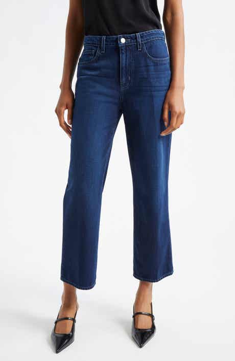 L'AGENCE June Stovepipe Crop Jeans