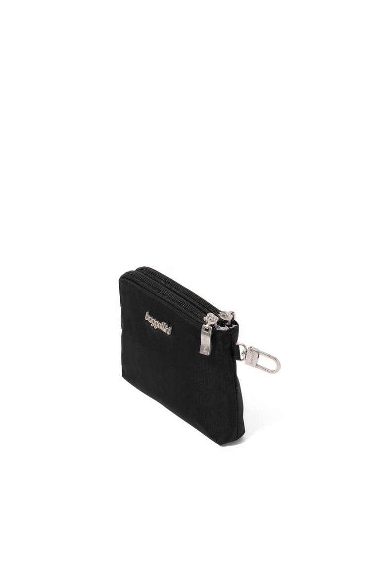 On the Go Daily RFID Zip Pouch, Alternate, color, Black