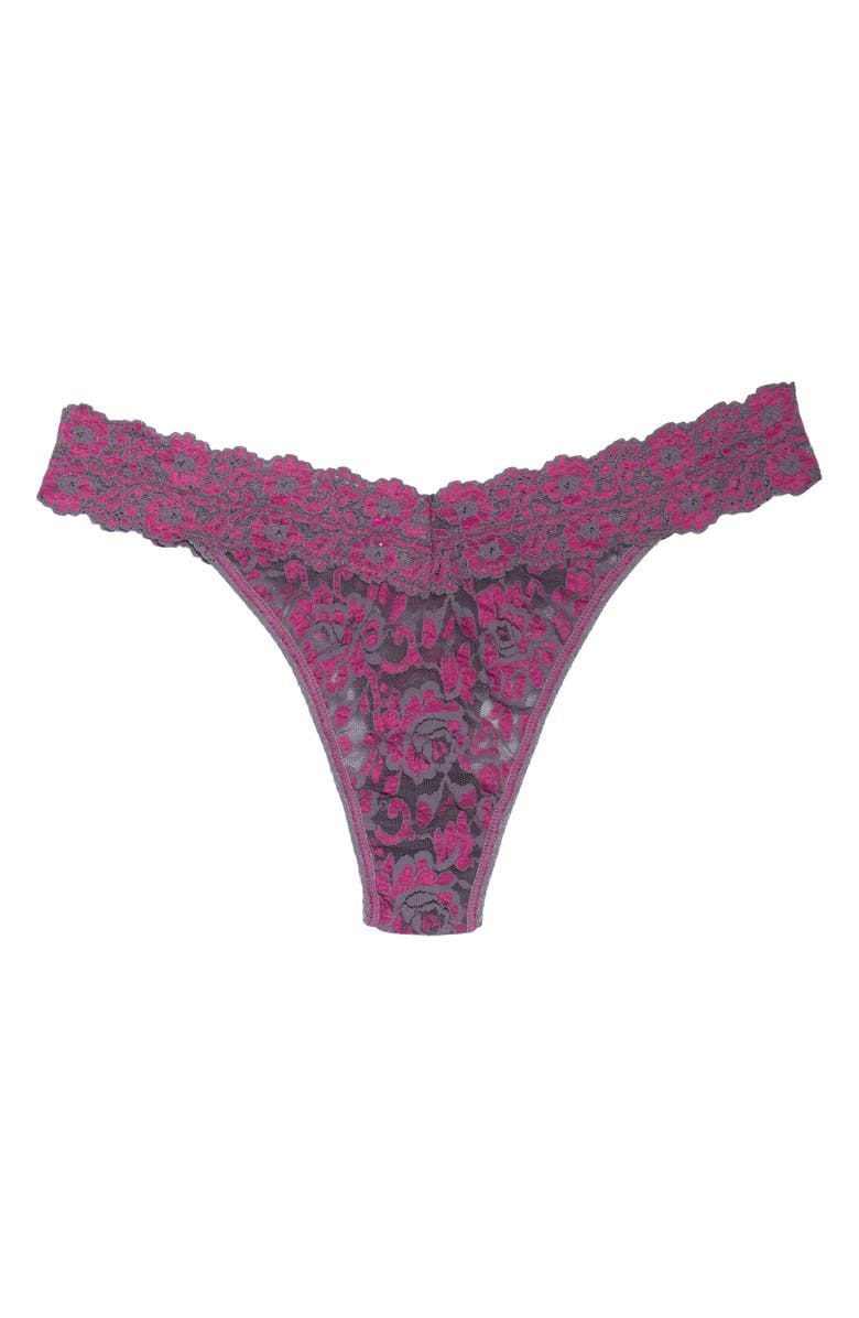 Hanky Panky Regular Rise Cross Dye Thong, Alternate, color, 