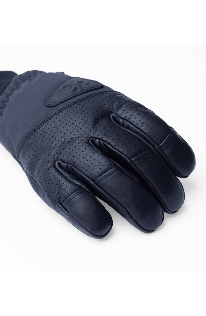 Outdoor Research Snowcrew Insulated Waterproof Gloves, Alternate, color, Black