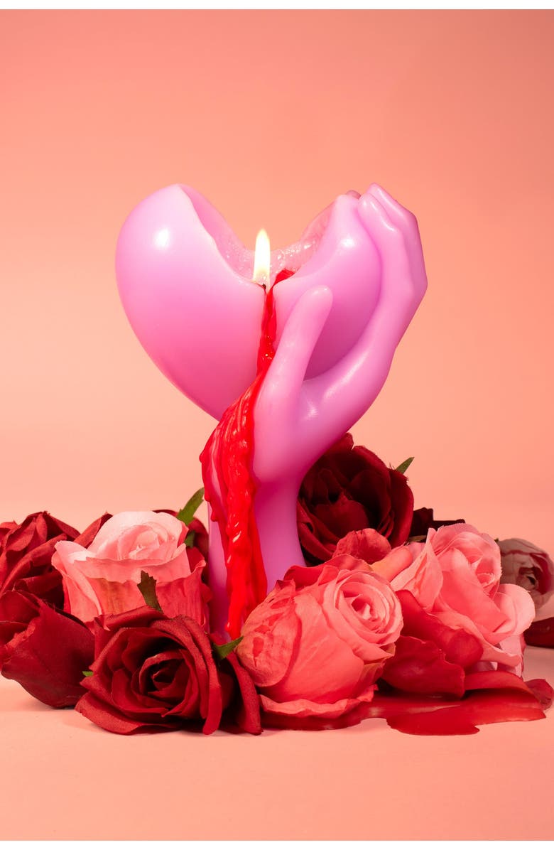 54Celsius Heart Burn Candle, Alternate, color, Pink