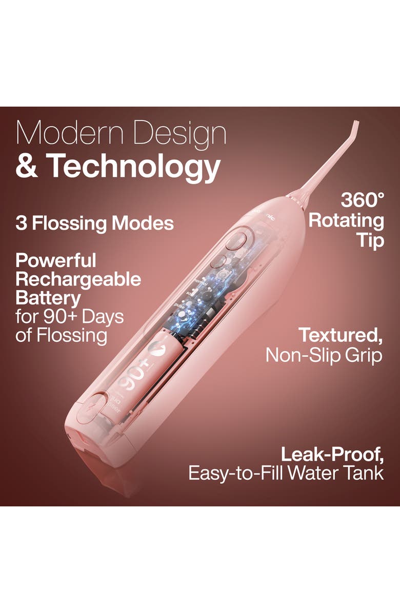 AQUASONIC Icon Blush Flosser, Alternate, color, Blush