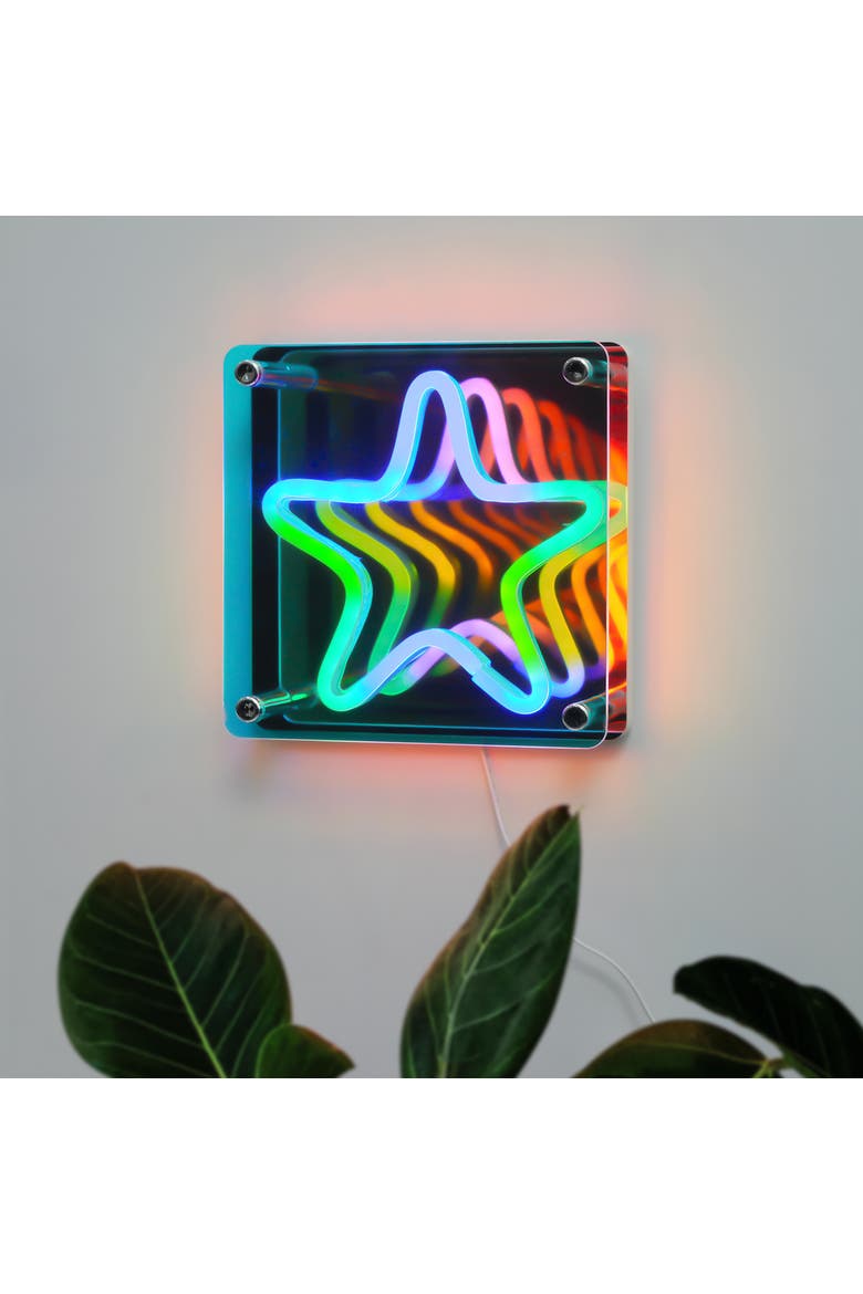 3D Acylic Sign, Alternate, color, Star