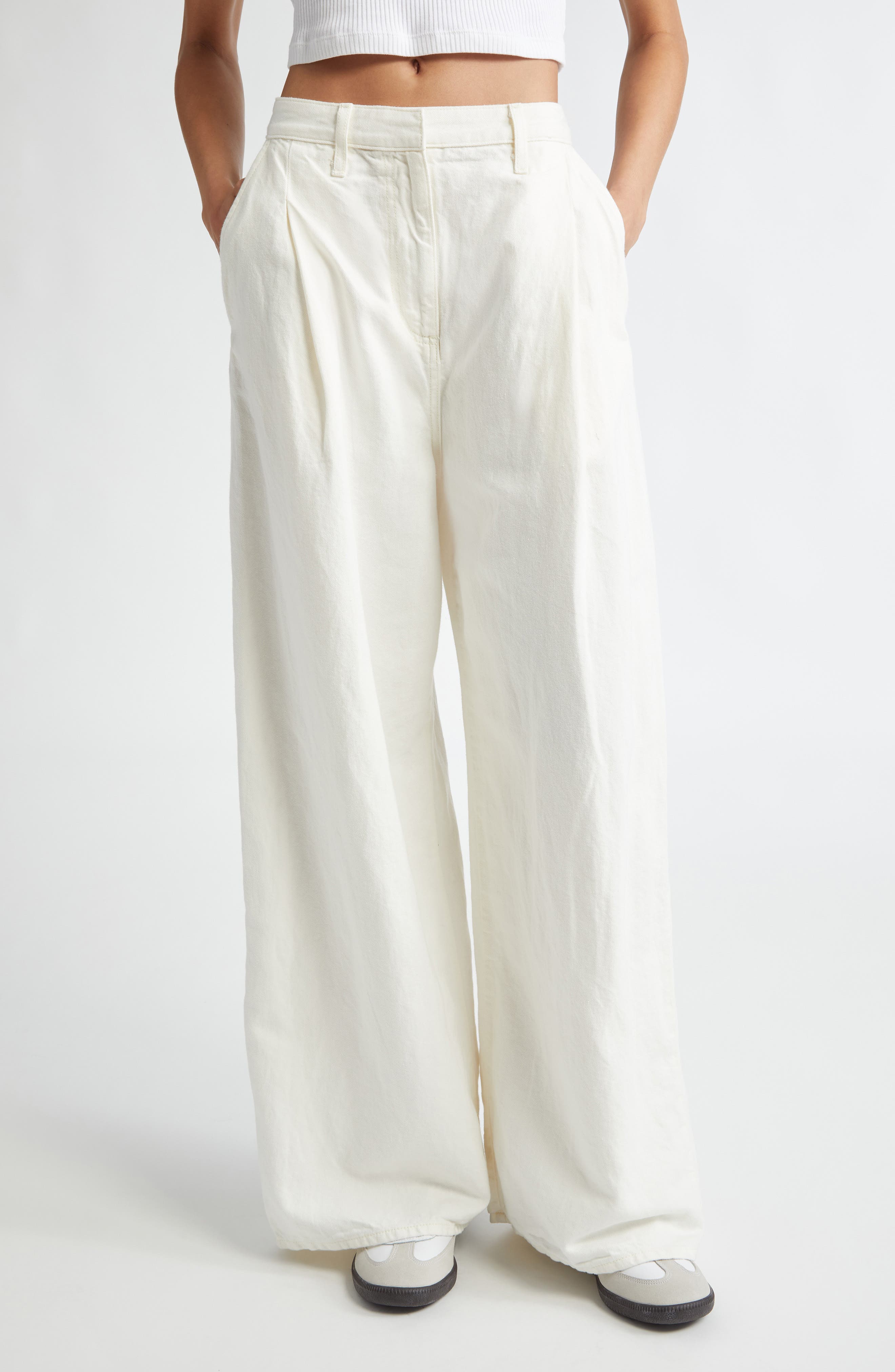 TWP Greene St. Wide Leg Jeans