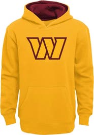 Outerstuff Youth Gold Washington Commanders Prime Pullover Hoodie