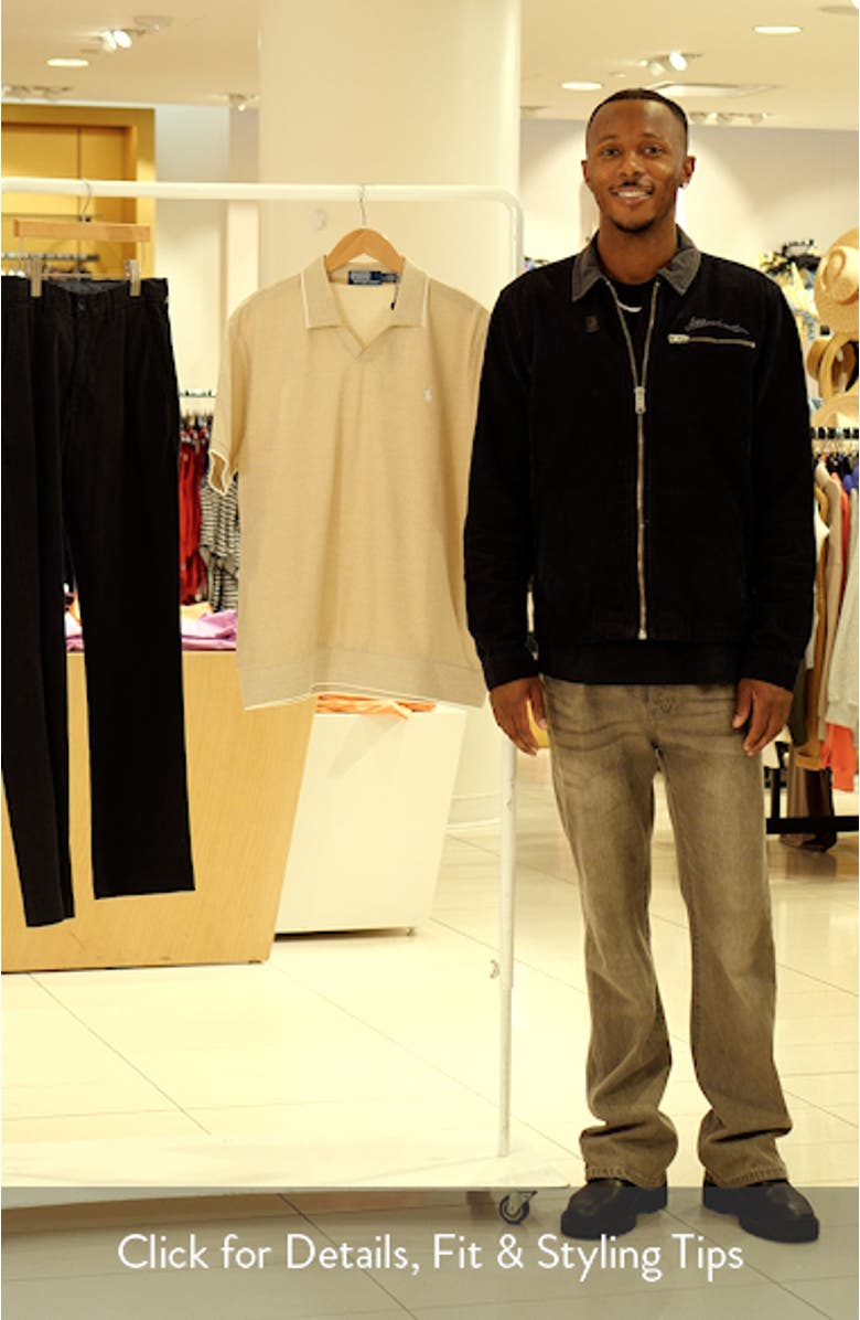 Jacquard Mesh Polo Shirt, sales video thumbnail
