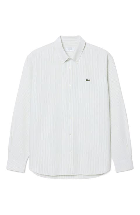 Regular Fit Striped Oxford Shirt