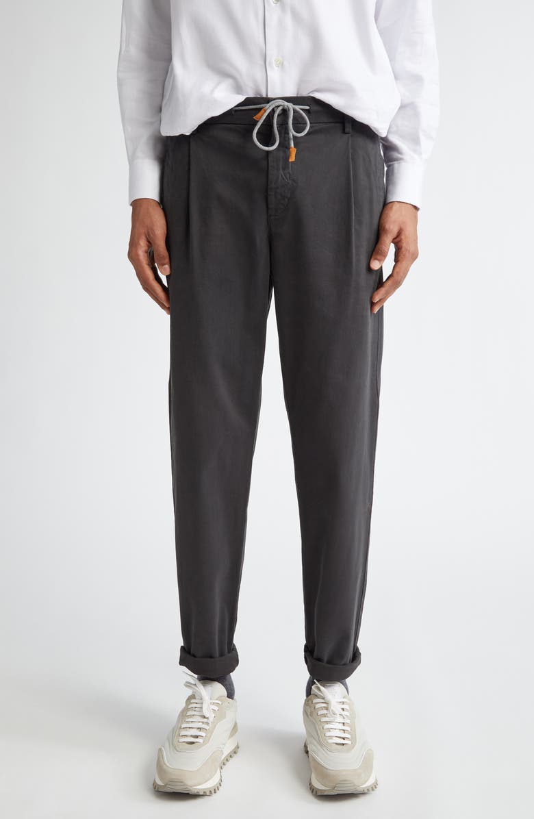 Eleventy Stretch Cotton Joggers, Main, color,